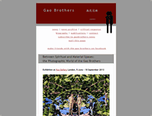 Tablet Screenshot of gaobrothers.net